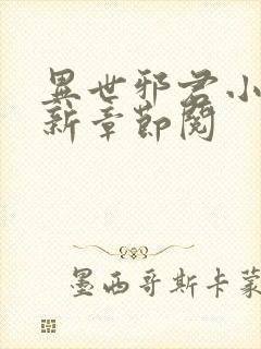 异世邪君小说最新章节阅