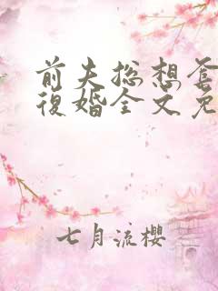 前夫总想套路我复婚全文免费阅读