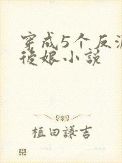 穿成5个反派的后娘小说
