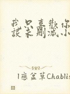 我只喜欢你的人设未删减小说