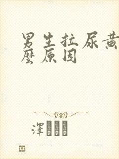 男生拉尿黄是什么原因