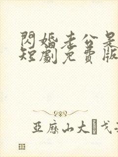 闪婚老公是豪门短剧免费版