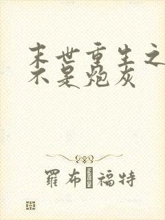 末世重生之我可不是炮灰