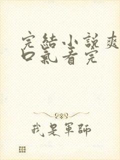 完结小说爽文一口气看完