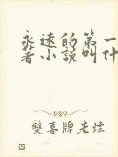 永远的第一名原著小说叫什么