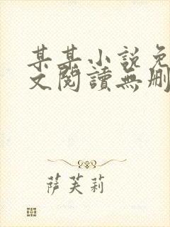 某某小说免费全文阅读无删减