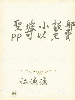 圣墟小说哪个app可以免费阅读