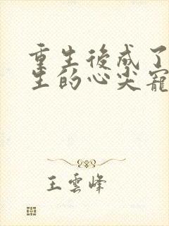 重生后成了陆先生的心尖宠