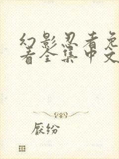 幻影忍者免费观看全集中文版