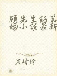 顾先生的第一宠婚小说最新章节