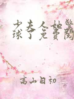 少夫人她惊艳全球了免费阅读小说