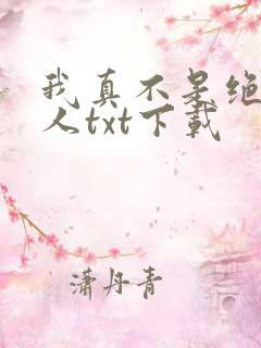 我真不是绝世高人txt下载