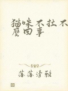 猫咪不拉不尿怎么回事