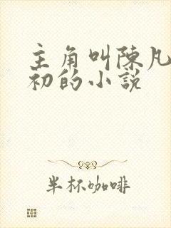 主角叫陈凡苏若初的小说