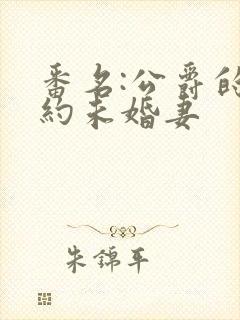 番名:公爵的契约未婚妻
