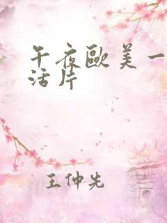 午夜欧美一级生活片