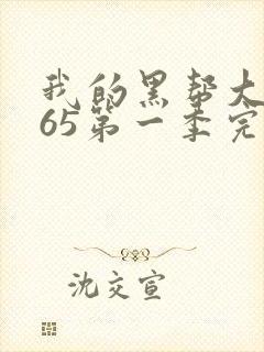 我的黑帮大佬365第一季完整版