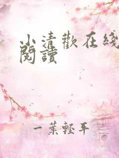 小清欢在线全文阅读