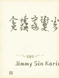 全境守卫小程序兑换码是多少