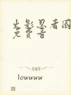 火影忍者国语版免费看