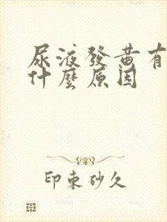 尿液发黄有味是什么原因