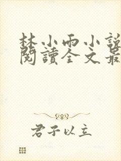 林小雨小说免费阅读全文最新章节