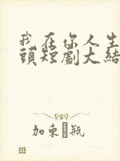 我在你人生的尽头短剧大结局