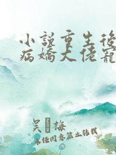 小说重生后我被病娇大佬宠上天,