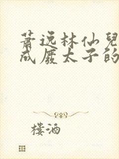 萧逸林仙儿穿越成废太子的小说