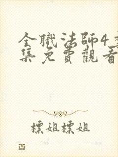 全职法师4季全集免费观看