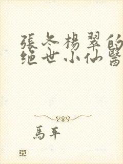 张冬杨翠的小说绝世小仙医210章