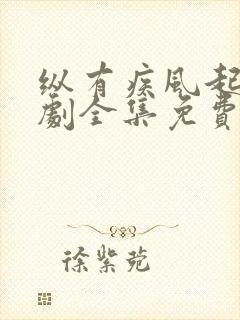 纵有疾风起电视剧全集免费播放