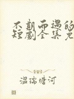 不期而遇的爱情短剧全集免费观看