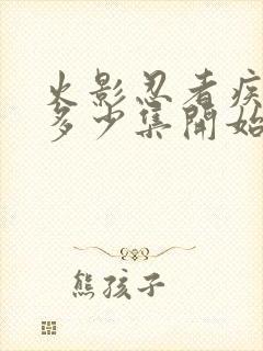 火影忍者疾风传多少集开始的