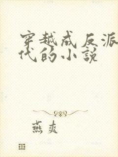 穿越成反派富二代的小说