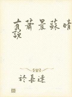 有萧晨苏晴的小说