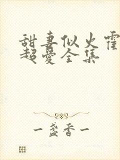 甜妻似火霍爷他超爱全集