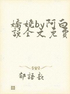 娇娆by阿白小说全文免费阅读