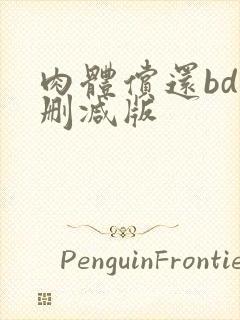 肉体偿还bd未删减版