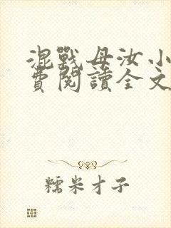 混战母汝小说免费阅读全文最新章节