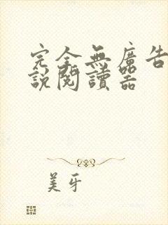 完全无广告的小说阅读器