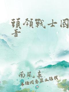 头领战士国语配音