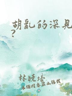 胡乱的深见君呢?