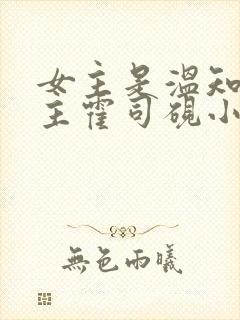 女主是温知羽男主霍司砚小说