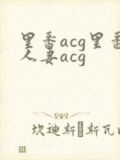 里番acg里番人妻acg