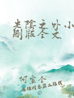 光阴之外小说未删版全文