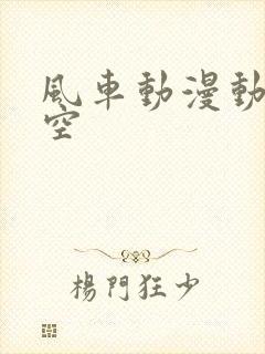 风车动漫动漫星空