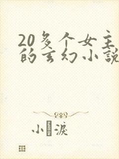 20多个女主角的玄幻小说