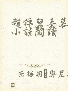 赵锦儿秦慕修 小说阅读