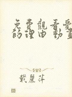 免费观看爱上她的理由 动画片